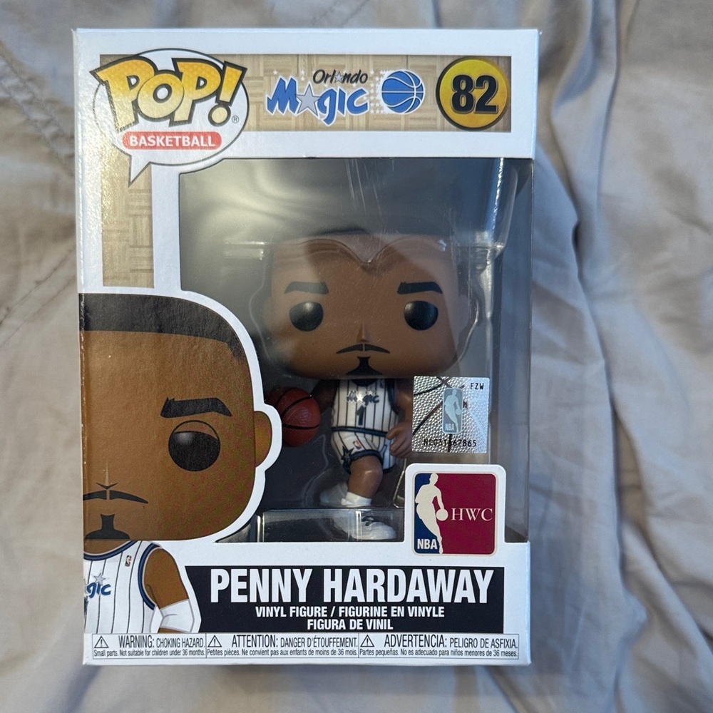 Pop Penny Hardaway Vinyl Figure with Blue and Black